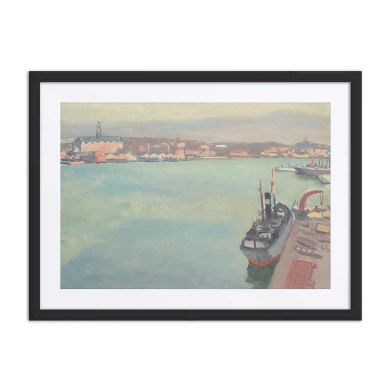 Le Port de Stockholm, Matin de Printemps
