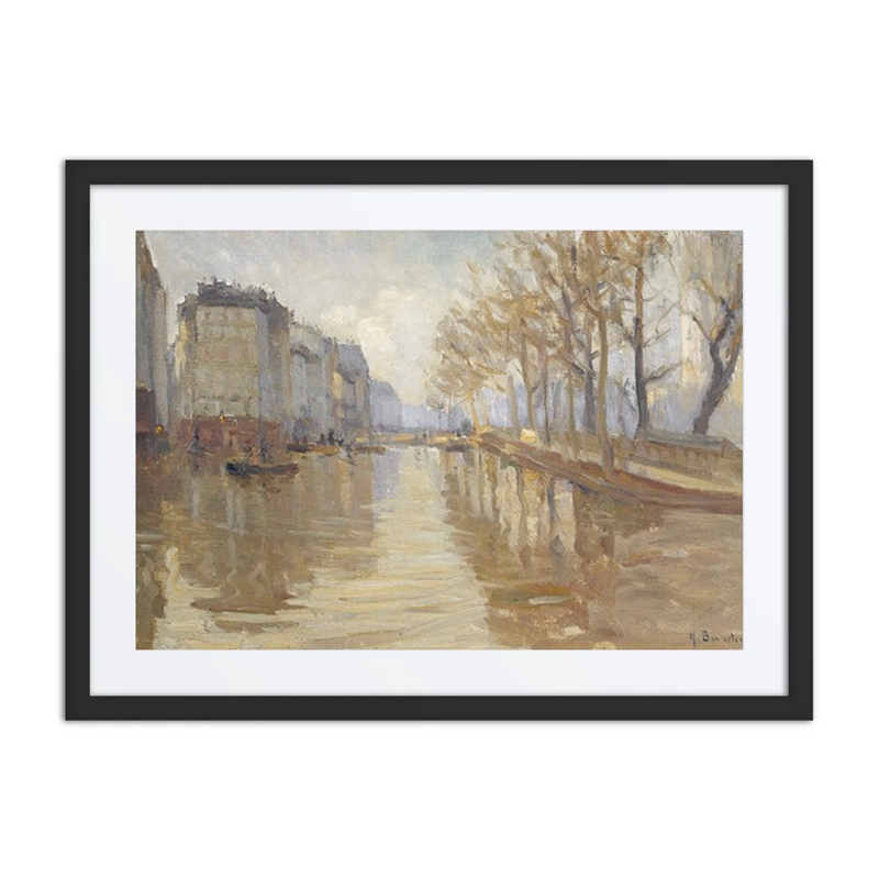 Le Quai Montebello (Floods of 1910)
