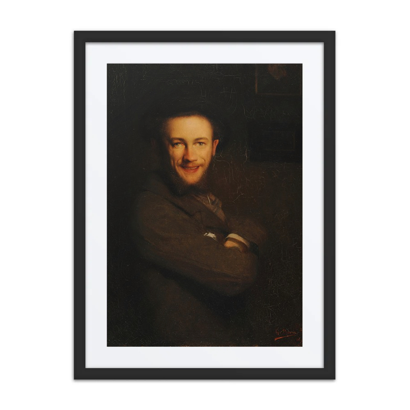 Le Rieur. Autoportrait