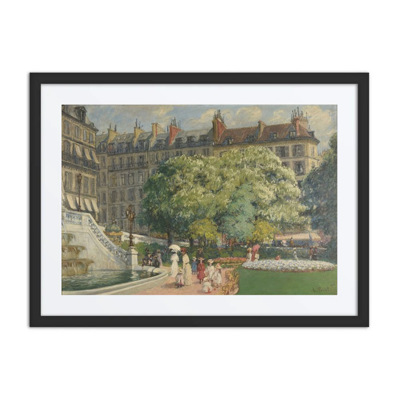Le Square de la Trinité; le Bassin