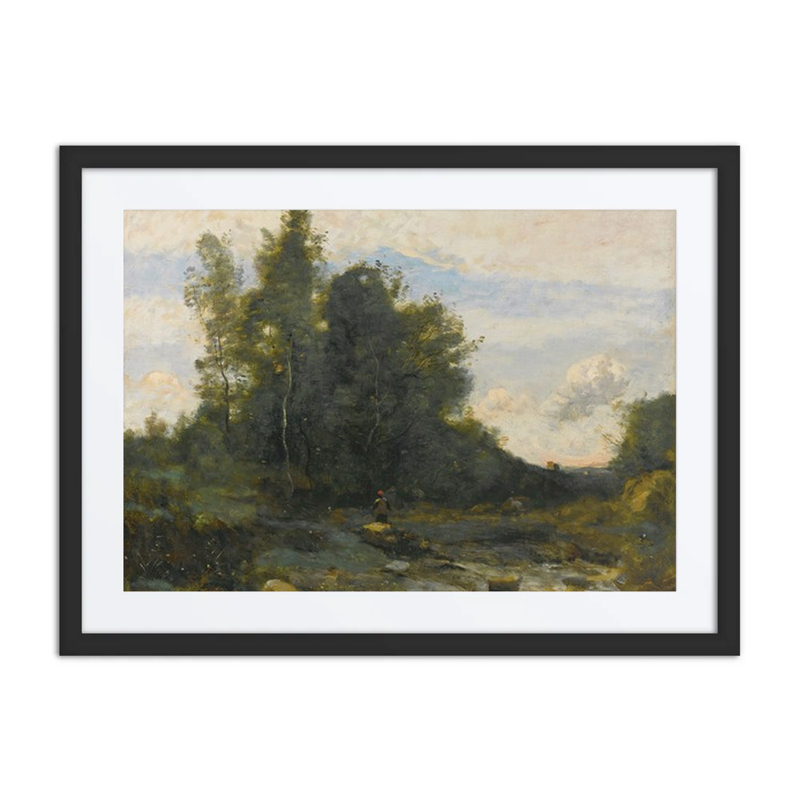 Le Torrent Pierreux (le Crépuscule)