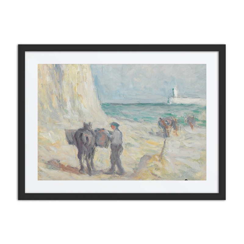 Le Tréport, Gathering Seaweed