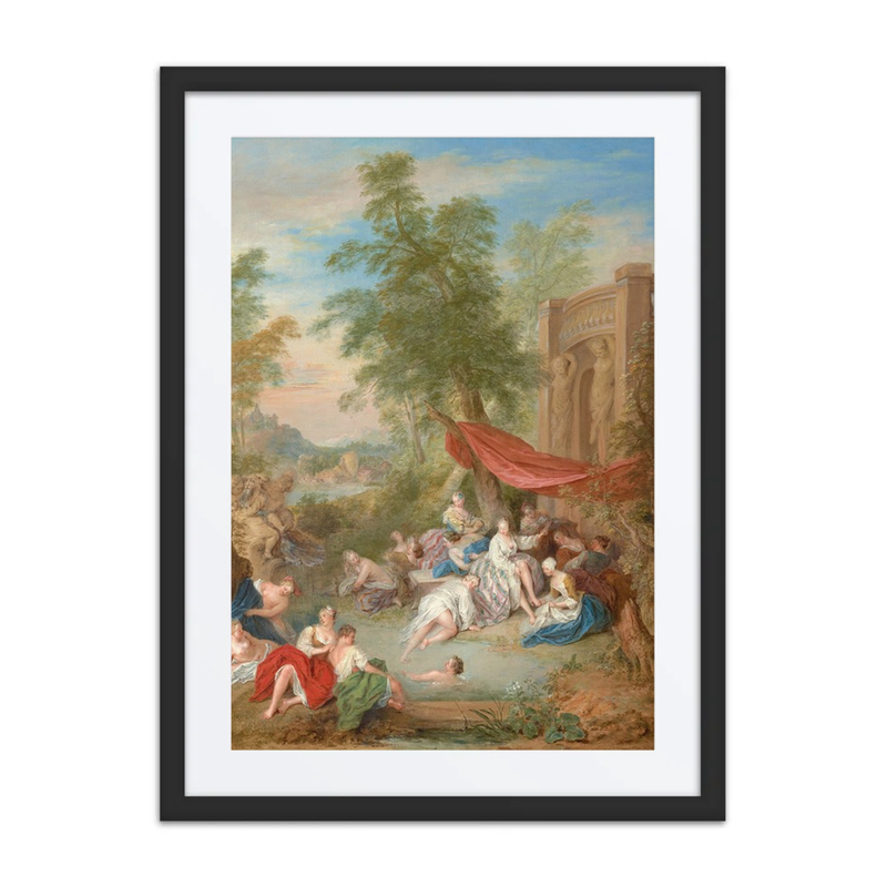 Les Baigneuses (Female Bathers in a Landscape)