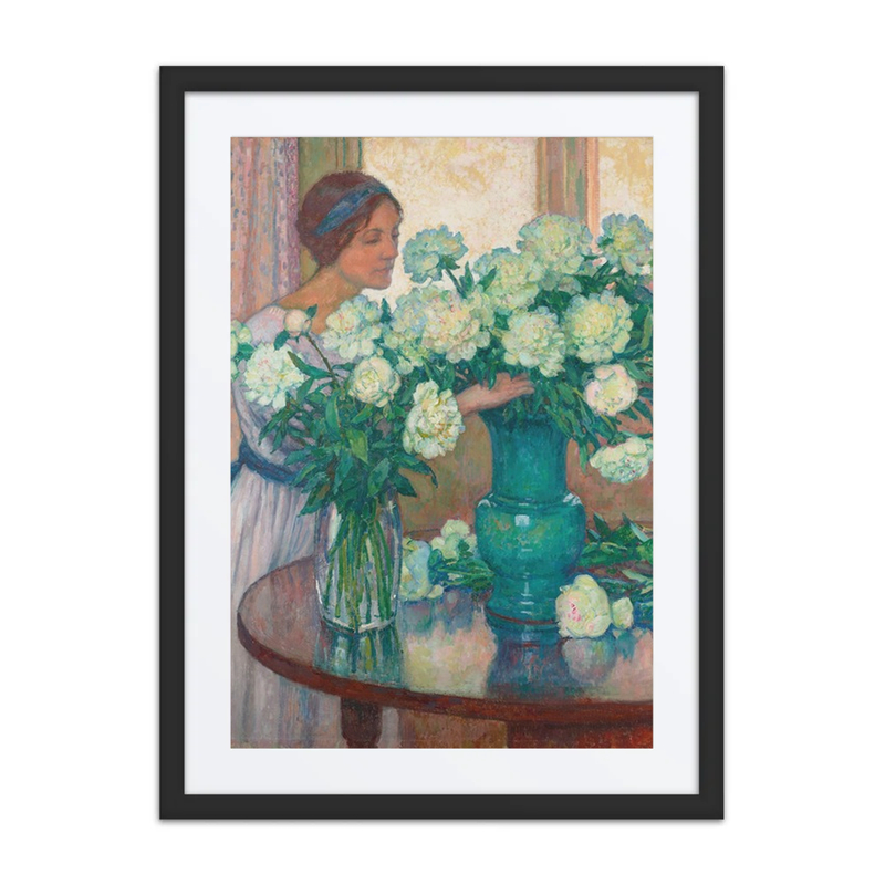 Les Pivoines Blanches