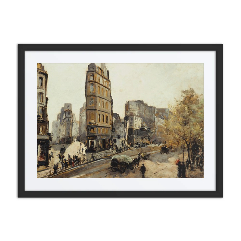 Les Rues de la Lune, Beauregard et de Cléry, Vues de la Porte Saint-Denis