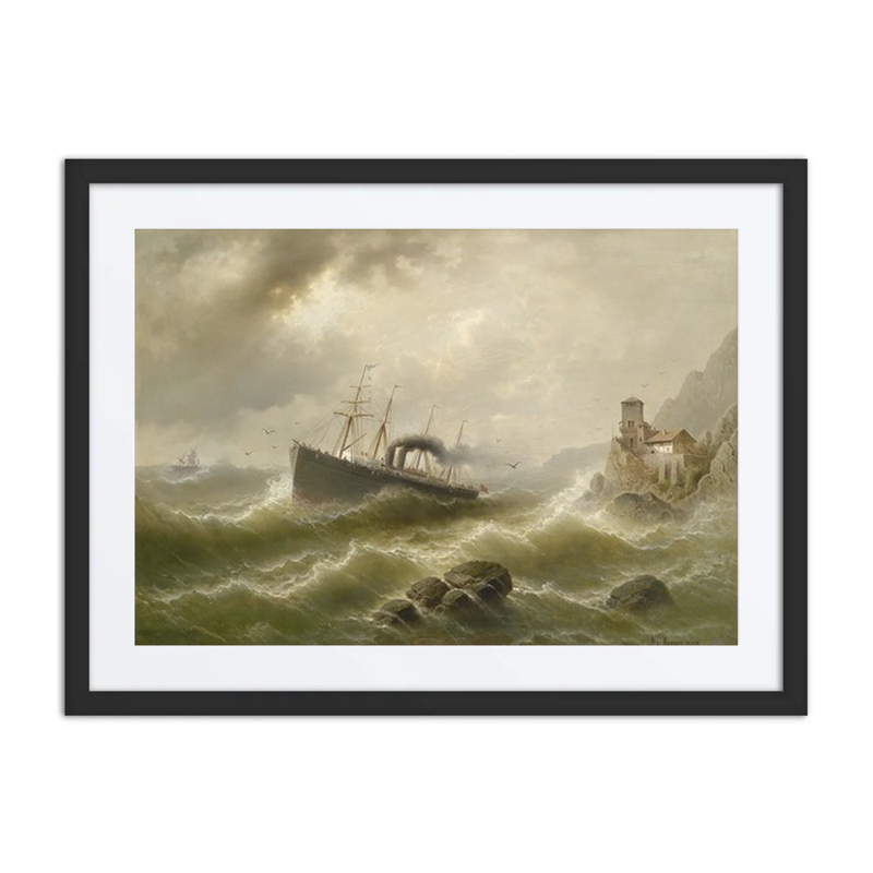 Lhootse Station an Der Nordsee