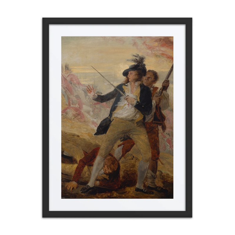 Lieutenant Thomas Grosvenor and Servant