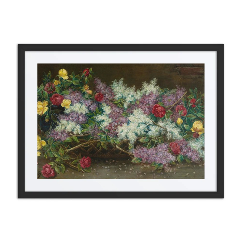 Lilacs and Roses