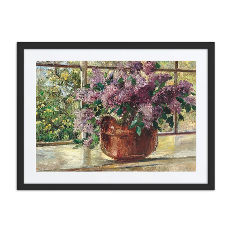 Lilacs by the Studio Window