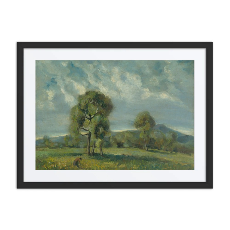 Liptov Landscape with Trees