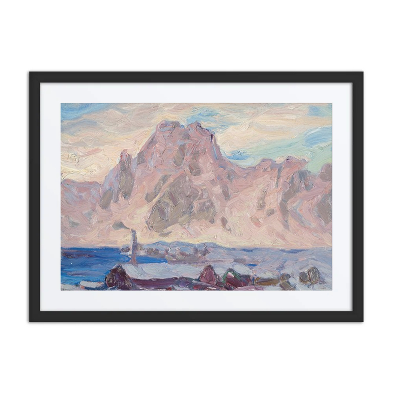 Lofoten in Violet. Study