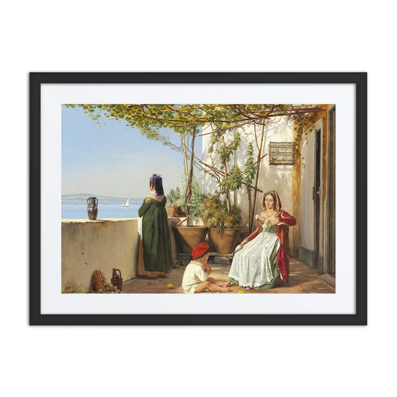 Loggia from Procida with Figures