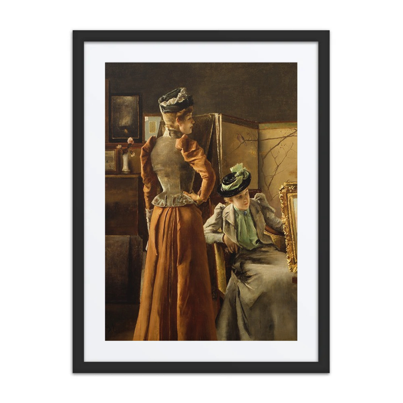 Looking at a Painting