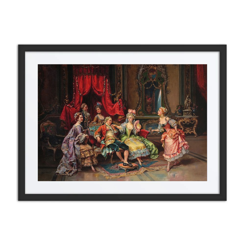 Louis XV in the Throne Room