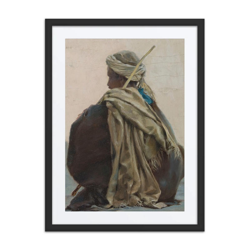 Louxor, Arab Seated Three-Quarter Back