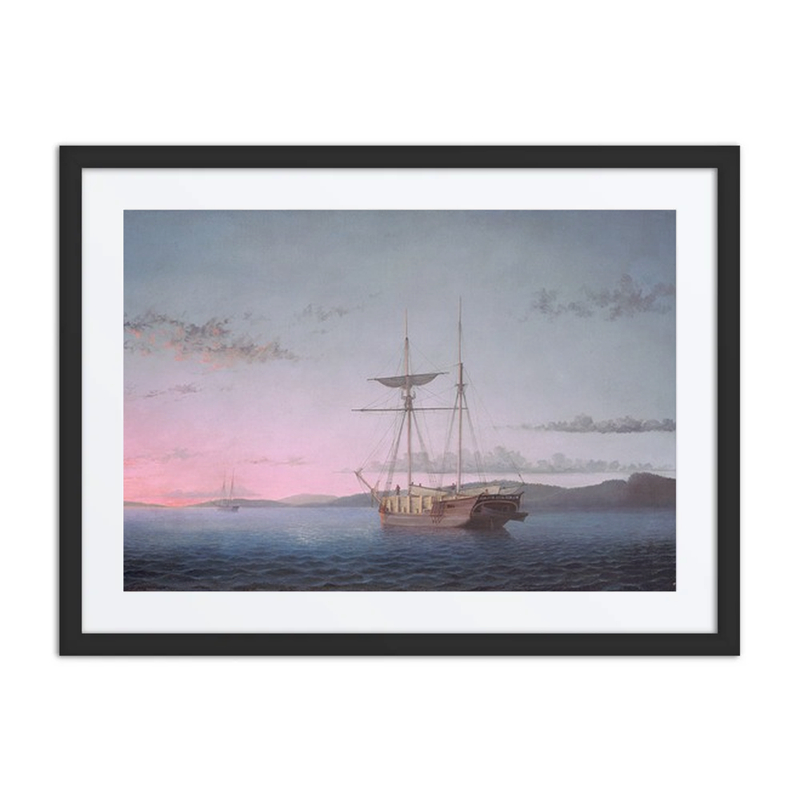 Lumber Schooners at Evening on Penobscot Bay