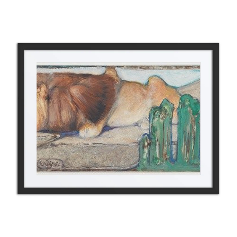Lying Lion