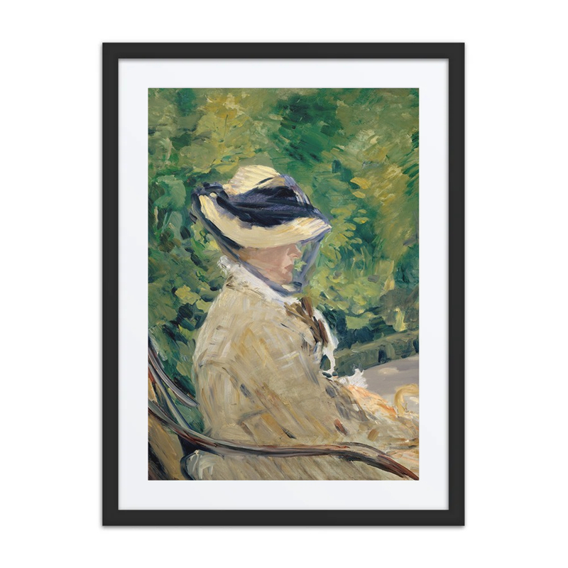 Madame Manet (Suzanne Leenhoff) at Bellevue