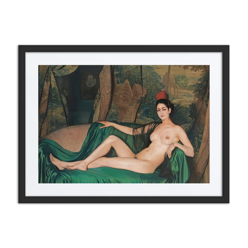Madame Souty Reclining on a Sofa