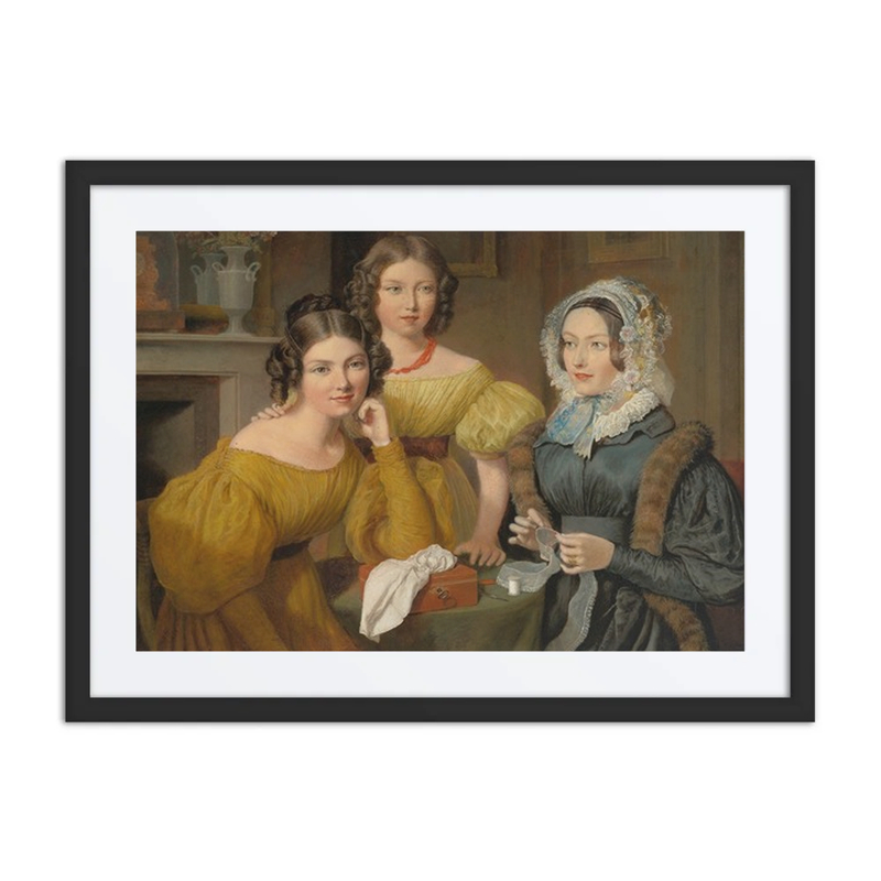 Madame Vieyres and Her Daughters