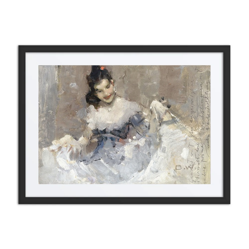 Mädchen Im Ballkleid