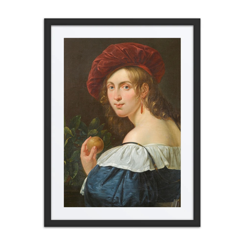 Mädchen Mit Orange