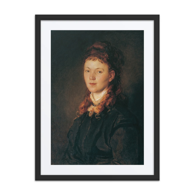 Mädchen Mit Rotblondem Haar