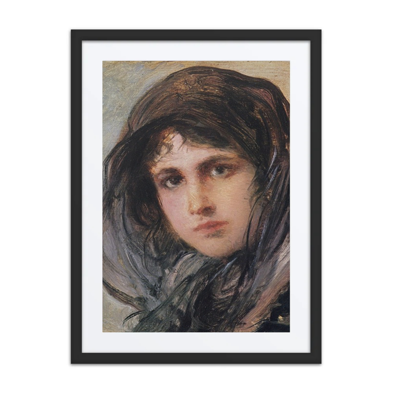 Mädchen Mit Schleier