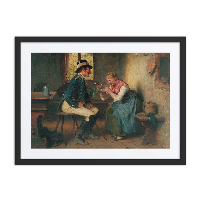 Mädel Mit Postillon