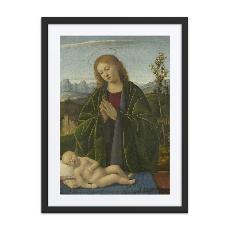 Madonna Adoring the Child