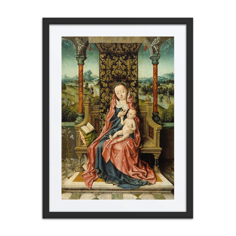 Madonna and Child Enthroned