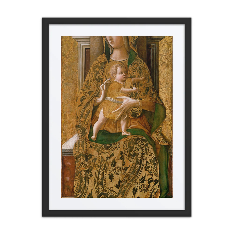 Madonna and Child Enthroned