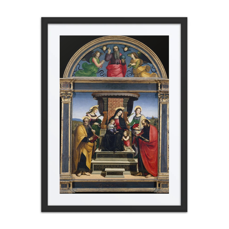 Madonna and Child Enthroned with Saints