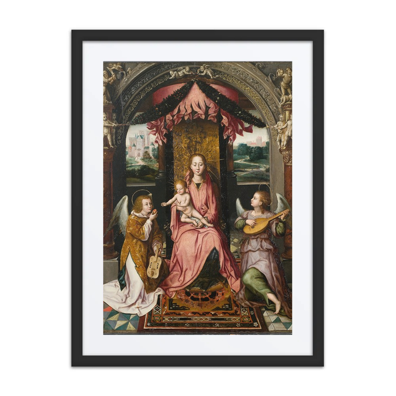 Madonna and Child with Angels