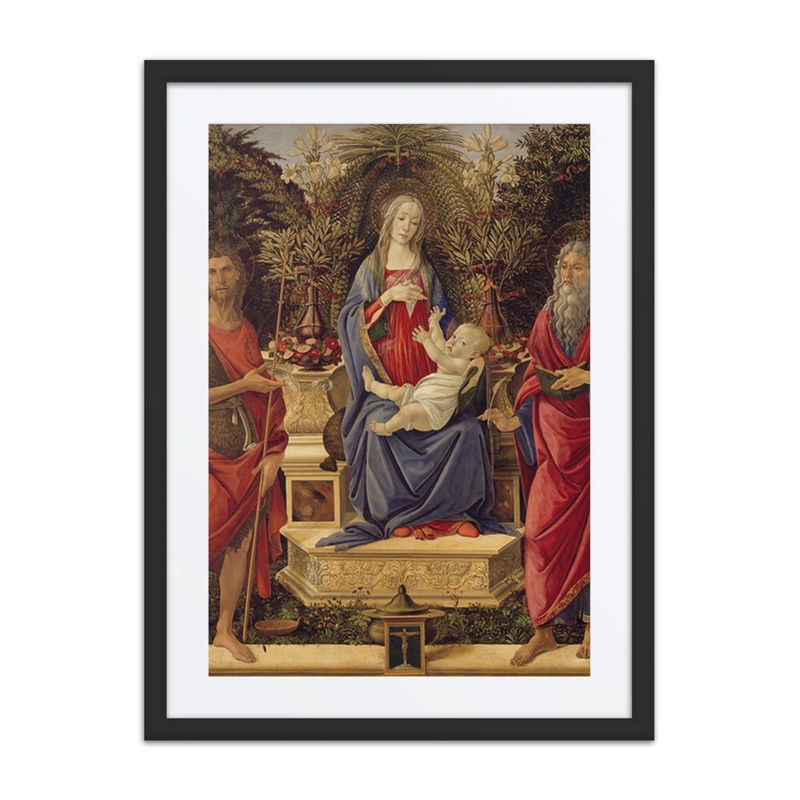 Madonna and Child with Saints John