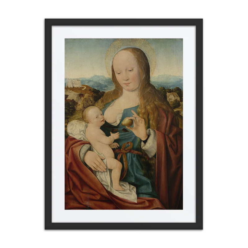 Madonna with Pear