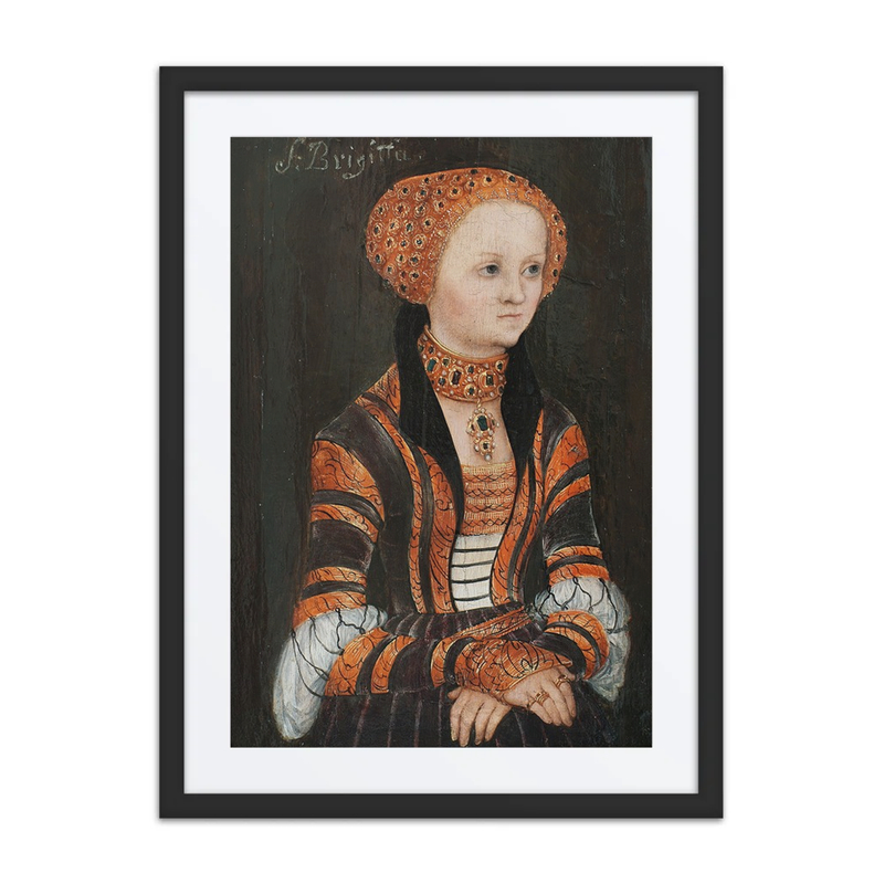 Magdalena Luther as Saint Bridget of Sweden