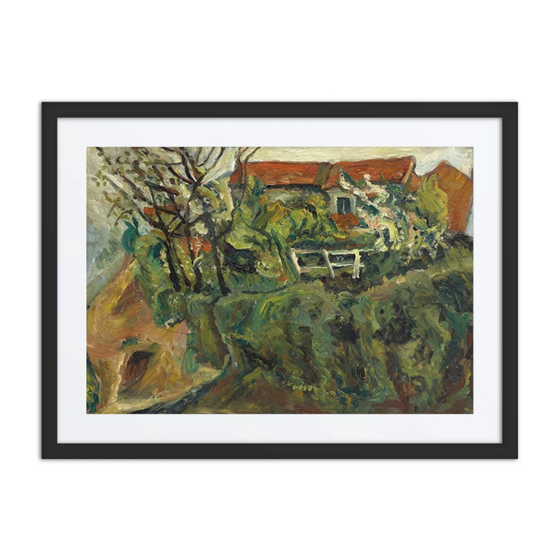 Maisons dans un Paysage