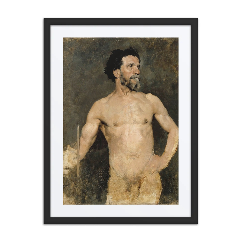 Male Model, Study