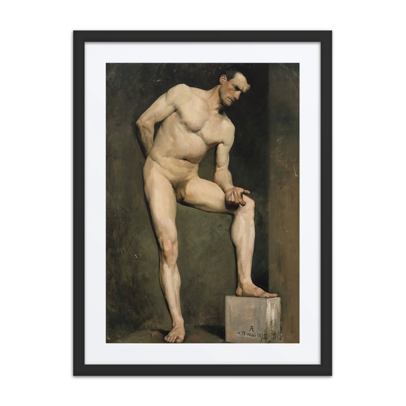 Male Nude, Academic Study
