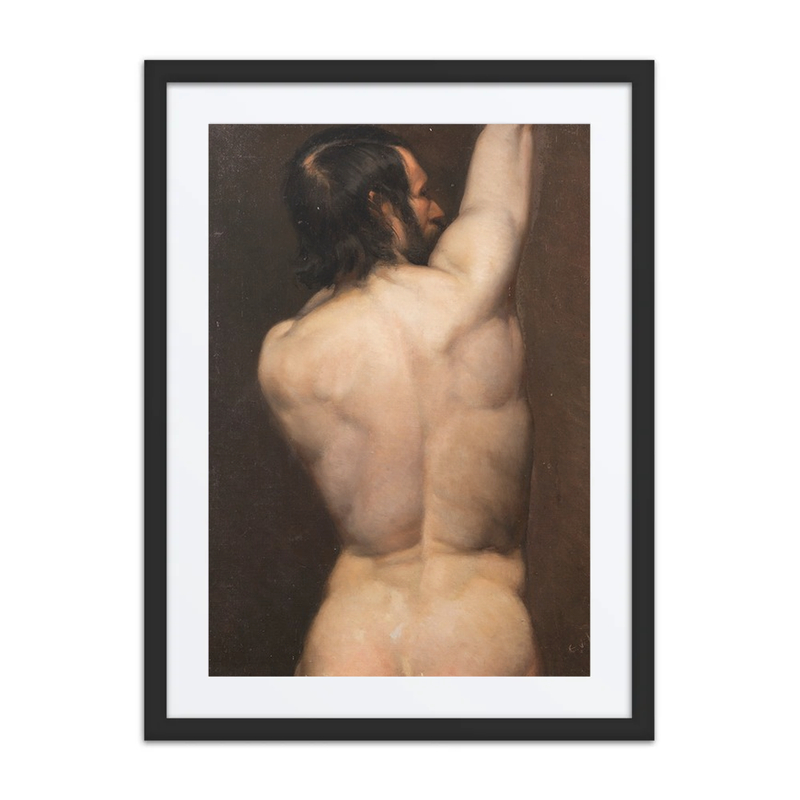 Male Nude from Behind