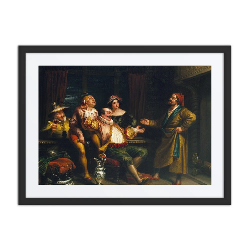 Malvolio Confronting the Revelers