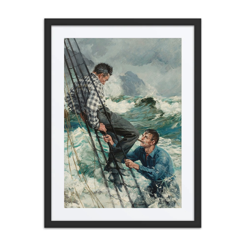 Man in Rigging
