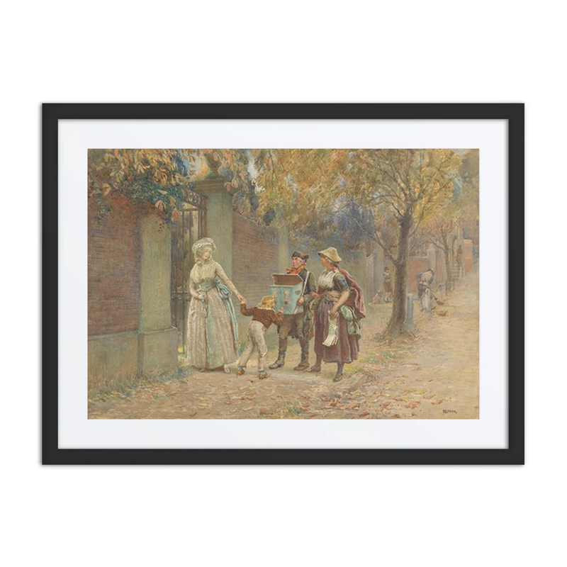 Man with a Peep-Show and a Song-Seller