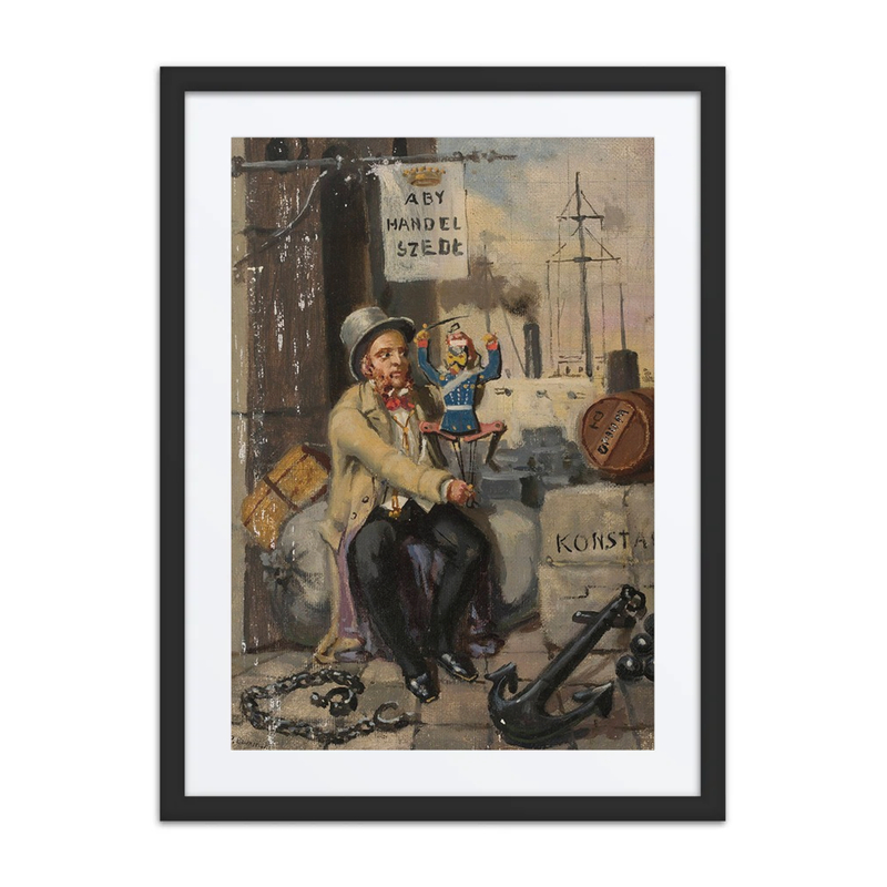 Man with a Puppet