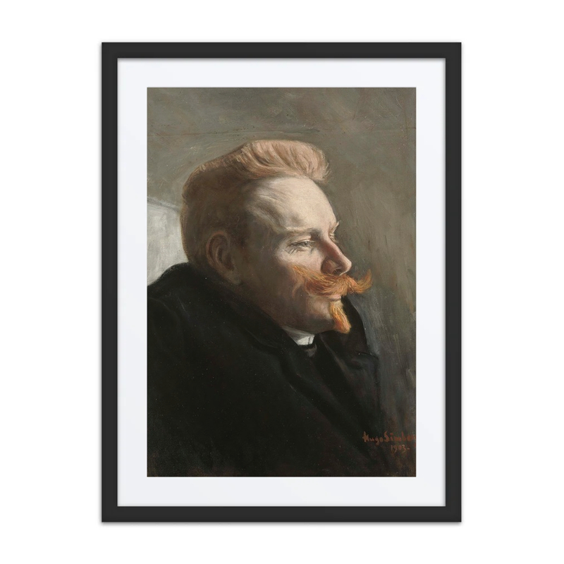 Man with Red Moustache