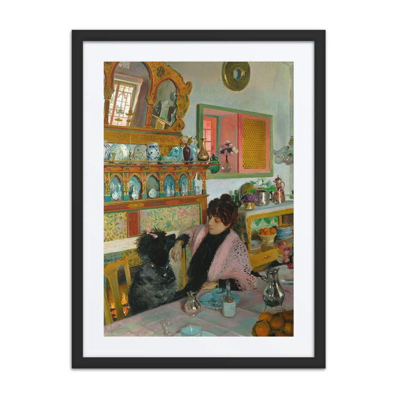 Marie Rochegrosse in the Dining Room