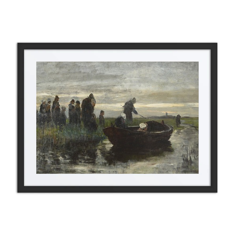 Marken Funeral Barge