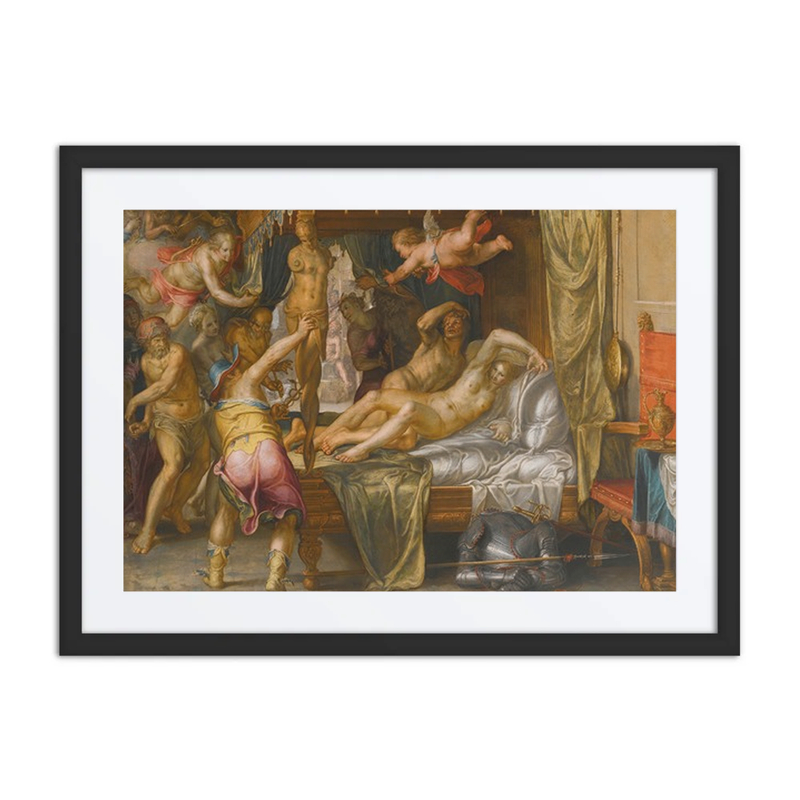 Mars and Venus Surprised by Vulcan
