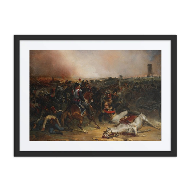Marshal Davout Ordering the Assault of Markgrafneusiedl at the Battle of Wagram